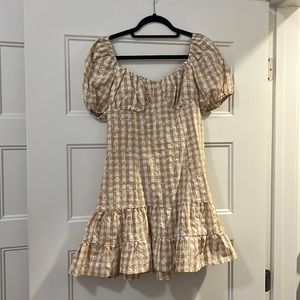 Gingham dress